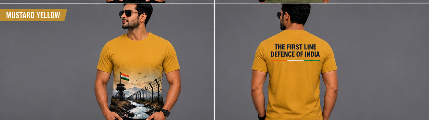 Apnacart Master Yellow Premium Dot Knit Round Neck Half Sleeve 180 GSM patriotic  onflu6TShirts