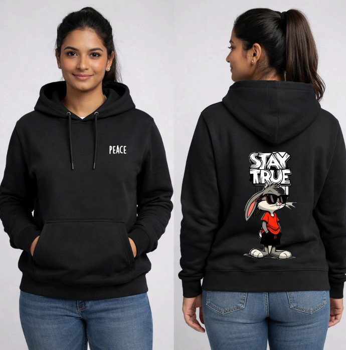 Luxsnug's Premium Polycotton Hoodie – Thug Edition