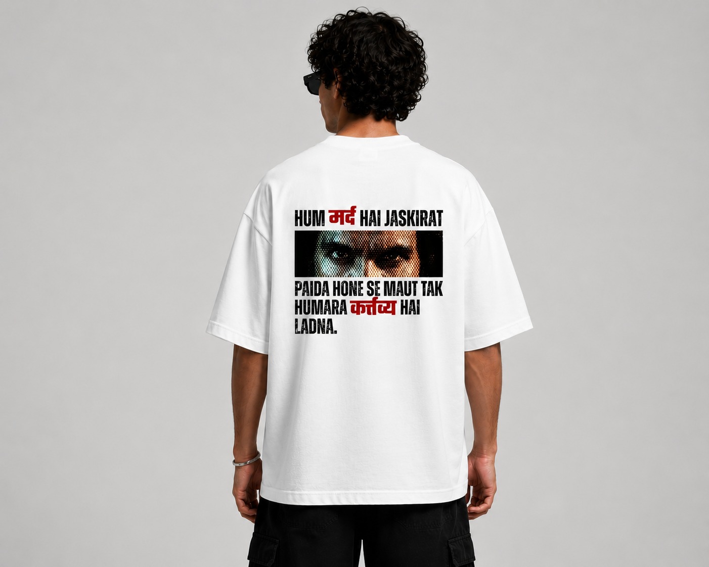 DHURANDHAR  Cotton Oversize 220GSM Round Neck Tshirts