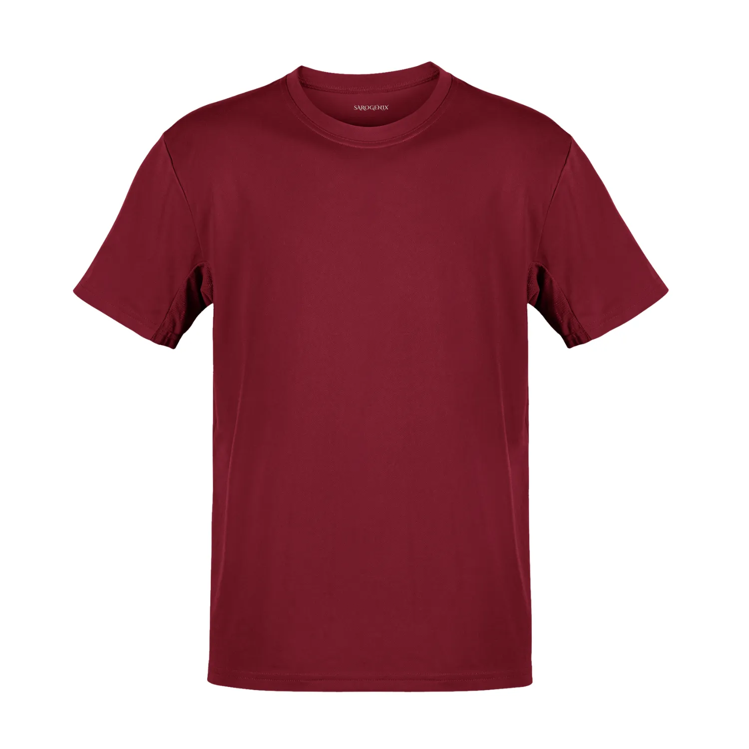Maroon SaroGenix Premium Solid T-Shirt for Men & Women | 100% Cotton 180 GSM Super Smooth Regular Fit In Stock -57%